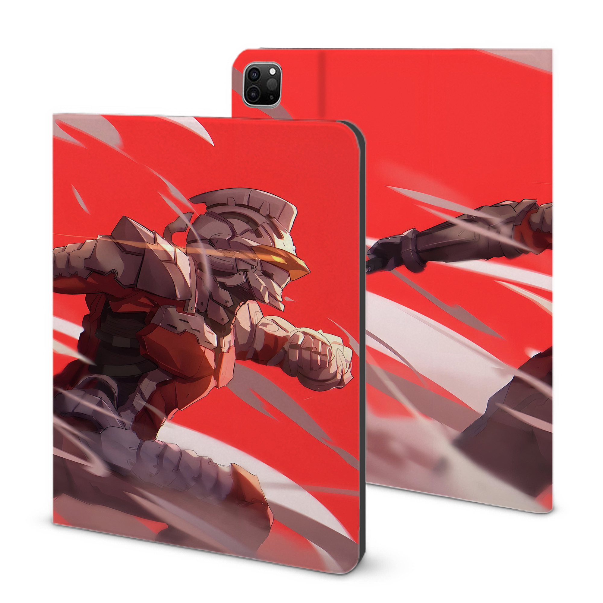 （画像用） ウルトラマン Ultraman IPad ケース ブック型 PUレザー TPU 耐衝撃 軽量 薄型 ペン収納なし 全面保護 IPad 各モデル対応